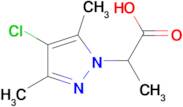 2-(4-Chloro-3,5-dimethyl-pyrazol-1-yl)-propionic acid