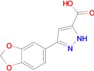 5-Benzo[1,3]dioxol-5-yl-1 H -pyrazole-3-carboxylic acid