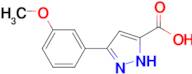 5-(3-Methoxy-phenyl)-1H-pyrazole-3-carboxylic acid