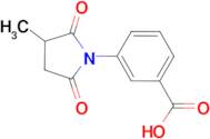 3-(3-Methyl-2,5-dioxo-pyrrolidin-1-yl)-benzoic acid