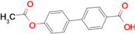 4'-Acetoxy-biphenyl-4-carboxylic acid