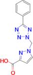 1-(5-Phenyl-tetrazol-2-ylmethyl)-1 H -pyrazole-3-carboxylic acid