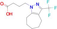 4-[3-(Trifluoromethyl)-5,6,7,8-tetrahydrocyclohepta[c]pyrazol-1(4H)-yl]butyric acid