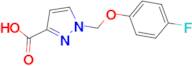 1-(4-Fluoro-phenoxymethyl)-1 H -pyrazole-3-carboxylic acid