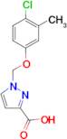 1-(4-Chloro-3-methyl-phenoxymethyl)-1 H -pyrazole-3-carboxylic acid