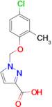 1-(4-Chloro-2-methyl-phenoxymethyl)-1 H -pyrazole-3-carboxylic acid