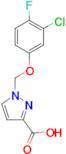 1-(3-Chloro-4-fluoro-phenoxymethyl)-1 H -pyrazole-3-carboxylic acid