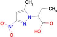 2-(5-Methyl-3-nitro-pyrazol-1-yl)-butyric acid