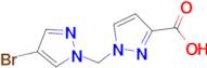 1-(4-Bromo-pyrazol-1-ylmethyl)-1 H -pyrazole-3-carboxylic acid