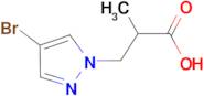 3-(4-Bromo-pyrazol-1-yl)-2-methyl-propionic acid