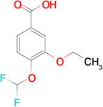 4-Difluoromethoxy-3-ethoxy-benzoic acid