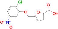 5-(2-Chloro-5-nitro-phenoxymethyl)-furan-2-carboxylic acid