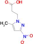 3-(5-Methyl-3-nitro-pyrazol-1-yl)-propionic acid