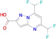 5,7-Bis-difluoromethyl-pyrazolo[1,5- a ]pyrimidine-2-carboxylic acid