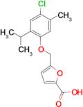 5-(4-Chloro-2-isopropyl-5-methyl-phenoxymethyl)-furan-2-carboxylic acid