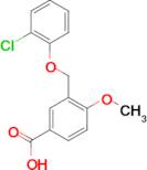 3-(2-Chloro-phenoxymethyl)-4-methoxy-benzoic acid