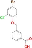 3-(4-Bromo-2-chloro-phenoxymethyl)-benzoic acid