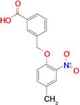 3-(4-Methyl-2-nitro-phenoxymethyl)-benzoic acid