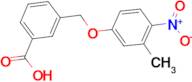 3-(3-Methyl-4-nitro-phenoxymethyl)-benzoic acid