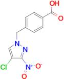 4-(4-Chloro-3-nitro-pyrazol-1-ylmethyl)-benzoic acid