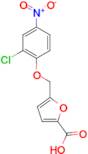 5-(2-Chloro-4-nitro-phenoxymethyl)-furan-2-carboxylic acid