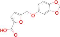 5-(Benzo[1,3]dioxol-5-yloxymethyl)-furan-2-carboxylic acid