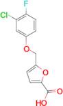 5-(3-Chloro-4-fluoro-phenoxymethyl)-furan-2-carboxylic acid