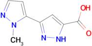 2'-Methyl-1 H ,2' H -[3,3']bipyrazolyl-5-carboxylic acid