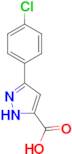 5-(4-Chloro-phenyl)-2 H -pyrazole-3-carboxylic acid