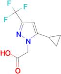 (5-Cyclopropyl-3-trifluoromethyl-pyrazol-1-yl)-acetic acid