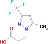 3-(5-Methyl-3-trifluoromethyl-pyrazol-1-yl)-propionic acid