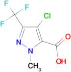 4-Chloro-2-methyl-5-trifluoromethyl-2 H -pyrazole-3-carboxylic acid