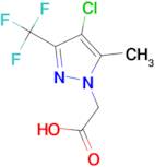 (4-Chloro-5-methyl-3-trifluoromethyl-pyrazol-1-yl)-acetic acid