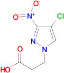 3-(4-Chloro-3-nitro-pyrazol-1-yl)-propionic acid