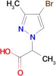 2-(4-Bromo-3-methyl-pyrazol-1-yl)-propionic acid