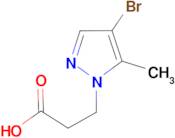 3-(4-Bromo-5-methyl-pyrazol-1-yl)-propionic acid