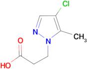 3-(4-Chloro-5-methyl-pyrazol-1-yl)-propionic acid