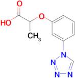 2-(3-Tetrazol-1-yl-phenoxy)-propionic acid