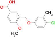 3-(4-Chloro-3-methyl-phenoxymethyl)-4-methoxy-benzoic acid