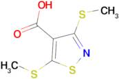 3,5-Bis-methylsulfanyl-isothiazole-4-carboxylic acid