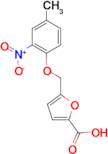 5-(4-Methyl-2-nitro-phenoxymethyl)-furan-2-carboxylic acid