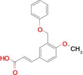 3-(4-Methoxy-3-phenoxymethyl-phenyl)-acrylic acid