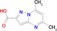 5,7-Dimethyl-pyrazolo[1,5- a ]pyrimidine-2-carboxylic acid