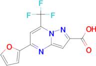 5-Furan-2-yl-7-trifluoromethyl-pyrazolo[1,5- a ]pyrimidine-2-carboxylic acid