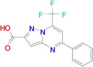 5-Phenyl-7-trifluoromethyl-pyrazolo[1,5- a ]pyrimidine-2-carboxylic acid