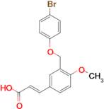 3-[3-(4-Bromo-phenoxymethyl)-4-methoxy-phenyl]-acrylic acid