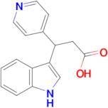 3-(1 H -Indol-3-yl)-3-pyridin-4-yl-propionic acid