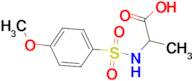 2-(4-Methoxy-benzenesulfonylamino)-propionic acid