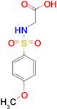 (4-Methoxy-benzenesulfonylamino)-acetic acid