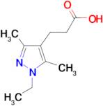 3-(1-Ethyl-3,5-dimethyl-1 H -pyrazol-4-yl)-propionic acid